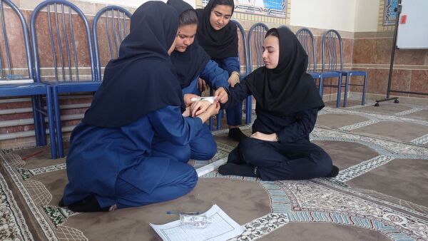 آموزش امداد و نجات دانش‌آموزی محله محور