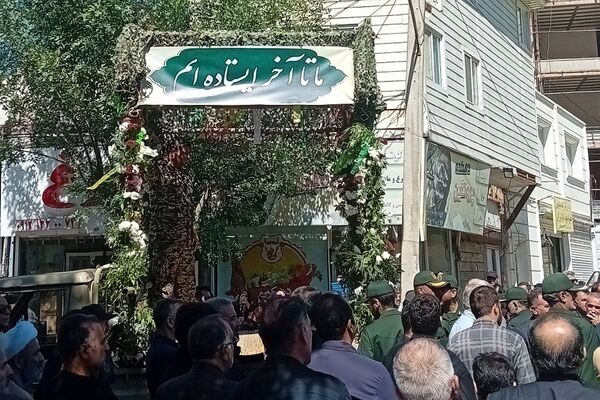مراسم استقبال، تشییع و اقامه نماز بر پیکر مطهر شهید سردار سرتیپ دوم پاسدار جواد جورسرا در فیروزکوه