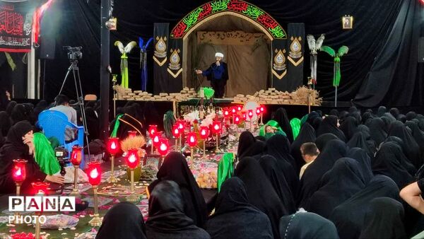 سفره حضرت رقیه در حسینیه اعظم کهریزسنگ