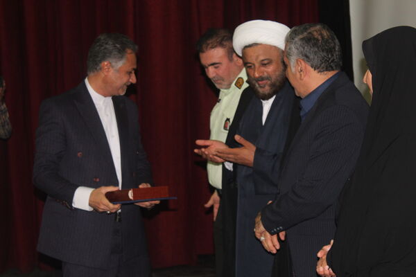 مراسم تودیع و معارفه فرماندار شهرستان فراشبند