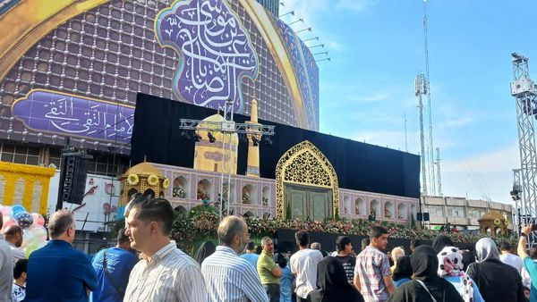 تهران در لباس سبز تولد امام رضا (ع) 