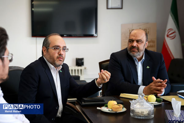 دیدار مدیرعامل بنیاد البرز با مدیرعامل خبرگزاری پانا