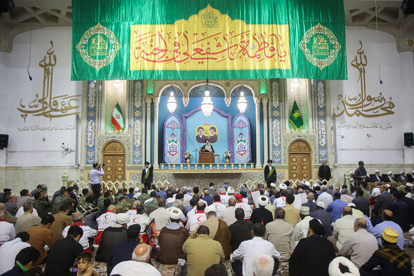 مراسم بزرگداشت نخستین سالگرد شهادت سید حسن نصرالله در قم