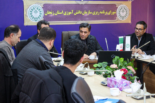 برگزاری جلسه شورای برنامه‌ریزی سازمان دانش‌آموزی استان زنجان 