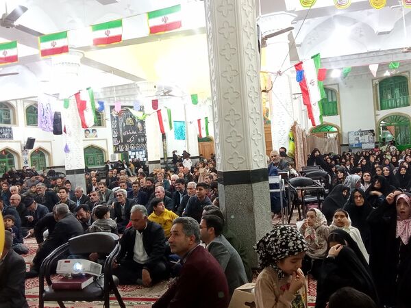 جشن نیمه شعبان در مسجد جامع شهر کندر