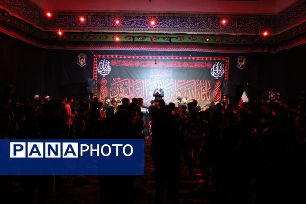 مراسم سوگواری شب هشتم محرم در هیئت انصار الحجه نیشابور 