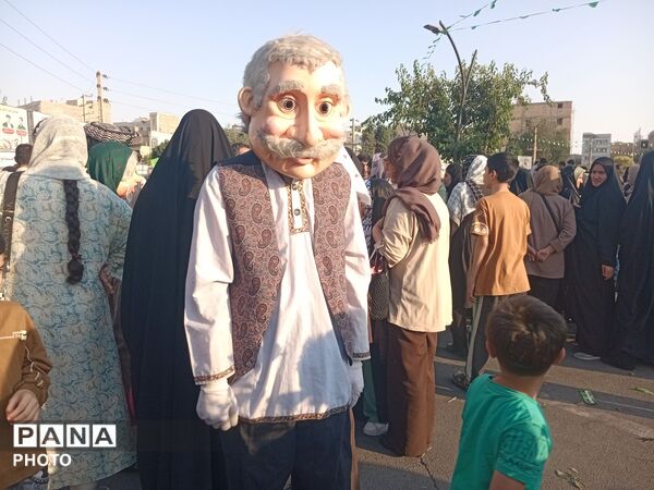 مهمانی  کیلومتری عید غدیر خم در پاکدشت 