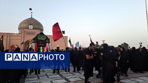 حضور گسترده هیئات مذهبی در بارگاه منور امام زاده محمد عابد 