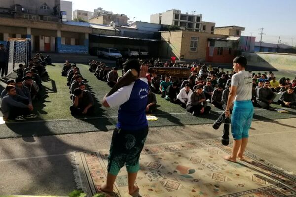 المپیاد ورزشی درون مدرسه‌ای با نمایش منش پهلوانی