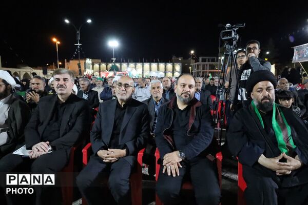 حضور صادق حسین زاده ملکی، معاون پرورشی و فرهنگی وزارت آموزش و پرورش در تجمع فرهنگیان زارچ
