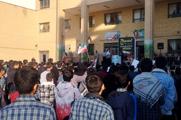نواخته شدن زنگ آغاز هفته بسیج در ناحیه دو شهرری 