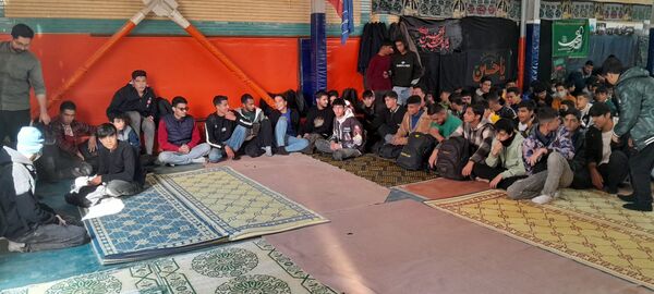  مراسم عزاداری وفات حضرت ام البنین در هنرستان محمودیه خیامی 11