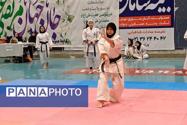 برگزاری مسابقات بانوان پرشین کیوکوشین قهرمانی استان تهران به میزبانی شهرستان ورامین 