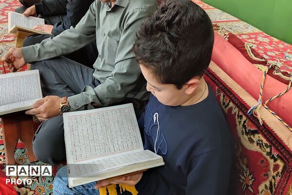 قرائت قرآن در شب بیست سوم ماه مبارک رمضان مسجد جامع شهر بار 