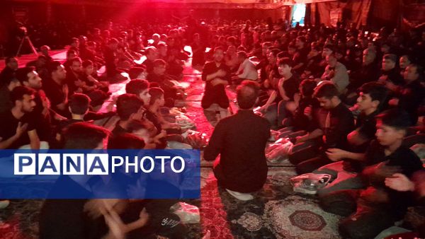 شب ششم ماه محرم در هیات فرهنگیان نیشابور 