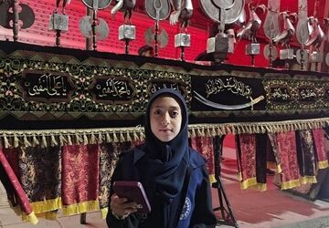 امشب، صدای عزاداری از گوشه و کنار بلند می‌شود؛ این صدای عشق به استقامت