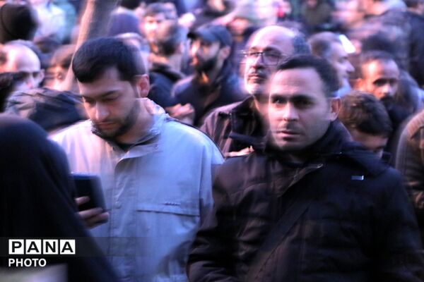 بدرقه پیکر مطهر شهدای حملات آمریکایی - صهیونیستی