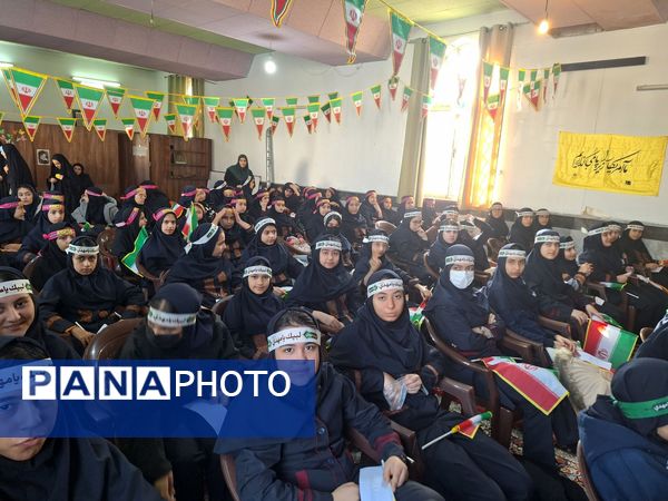 طنین زنگ انقلاب در مدارس شهرستان شهریار 