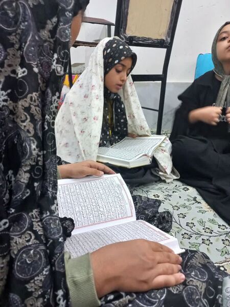 حس و حال معنوی دانش‌آموزان ابرکوهی در اعتکاف