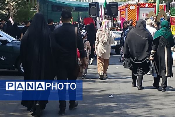 راهپیمایی اربعین در شهریار؛ اشک، عشق و ارادت به امام حسین(ع)