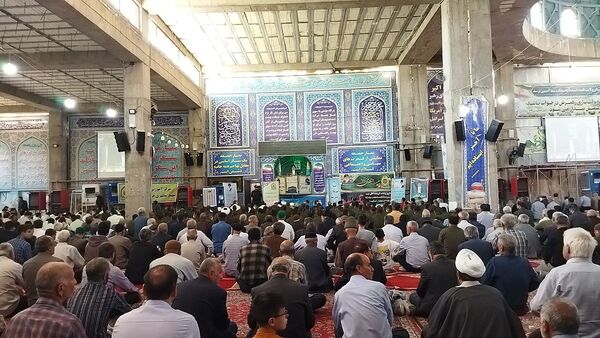 نماز عبادی و سیاسی جمعه همزمان با آغاز هفته نیروی انتظامی در نیشابور
