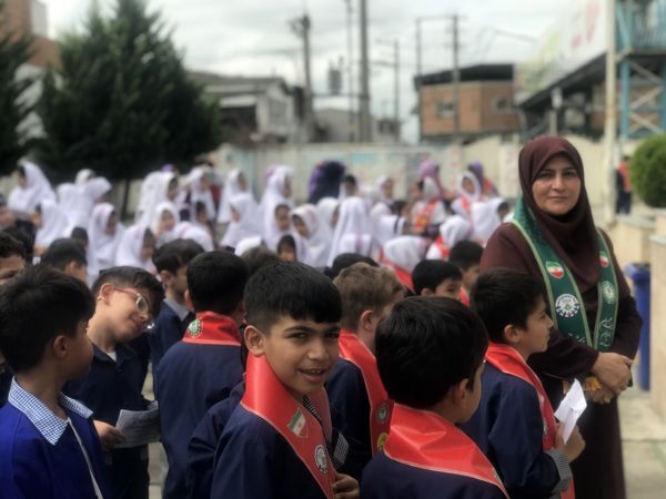 زنگ عاطفه‌ها در دبستان امیرصدرا روحی فرد پور محمودآباد 