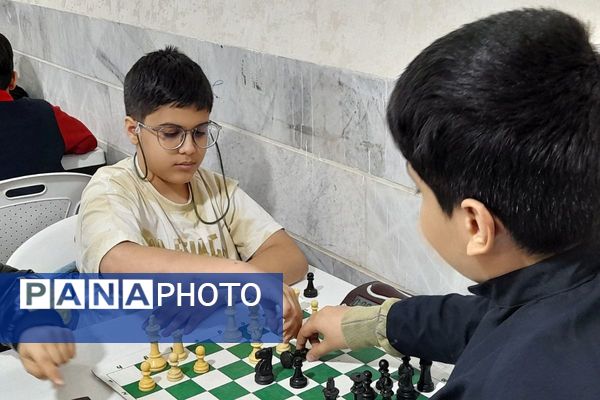 مسابقات منطقه ای شطرنج در مقطع ابتدایی در شهرستان قدس