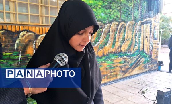 صبحگاه دبیرستان فیاض 