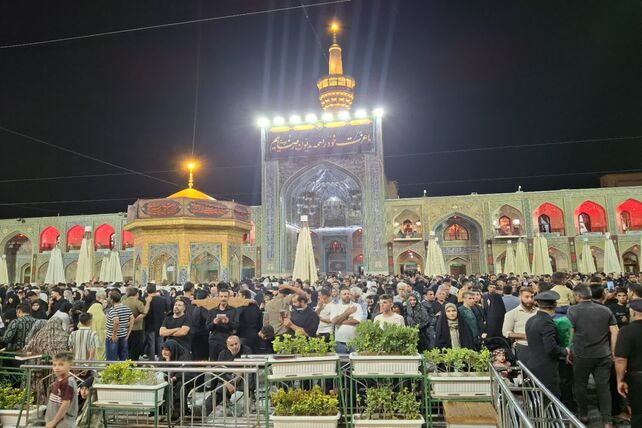 عزاداری سالروز شهادت امام رئوف در مشهدالرضا(ع)