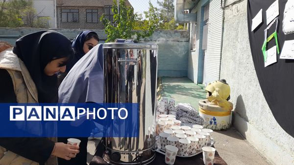 بزرگداشت شهید مقاومت سید حسن نصرالله در دبیرستان صفورا ۲ مشهد