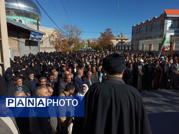راهپیمایی جمعهٔ خشم در شهرستان نورآباد
