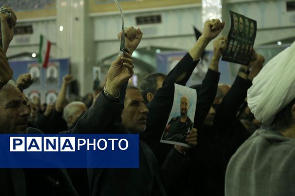 مراسم بزرگداشت شهدای اقتدار