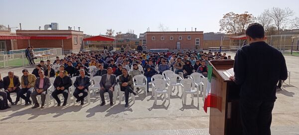 گرامیداشت دهه فجر، نیمه شعبان و ولادت امام زمان (عج) در دبیرستان شهید بهشتی تربت جام