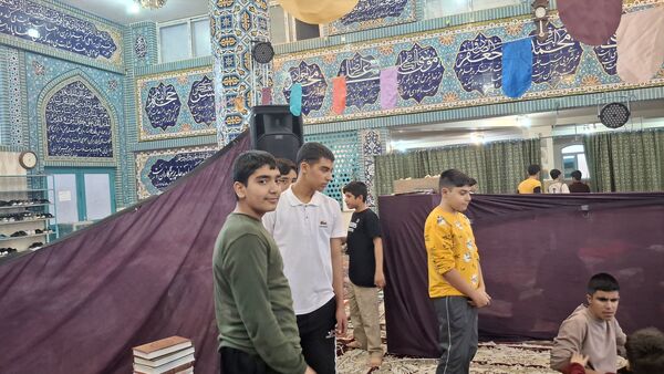اعتکاف دانش‌‌آموزی شهرستان میناب 