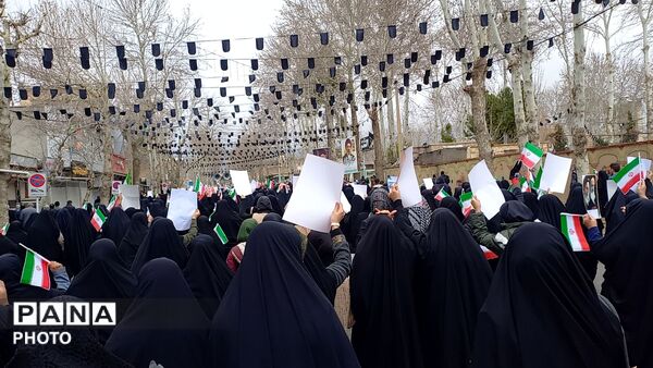 حضور گسترده مردم ولایتمدار و انقلابی شهر سلسله در مراسم راهپیمایی روز جهانی قدس