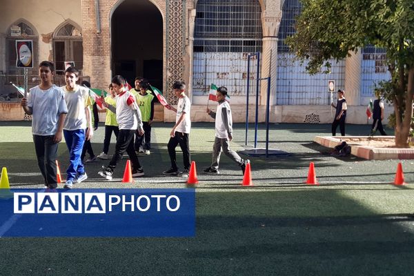 المپیاد ورزشی در دبستان شاهد حیات ناحیه 3 شیراز