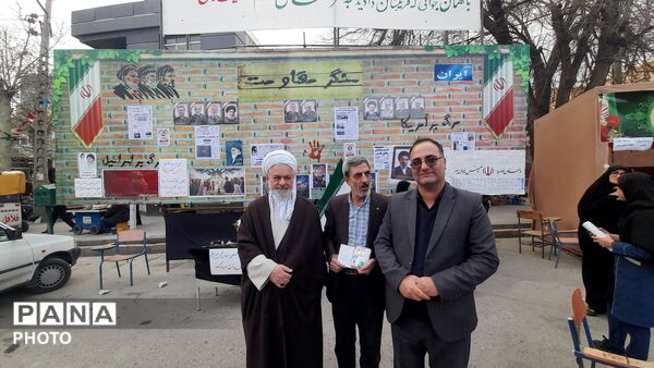  چهلمین روز ارتحال امام خامنه‌ای (ره) در اسدآباد