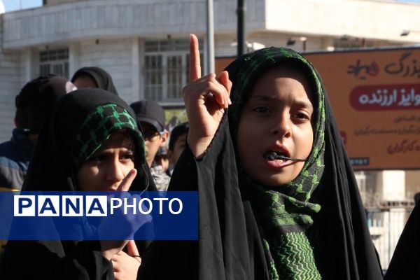 اجتماع بزرگ سوگواران فاطمی در کاشمر 