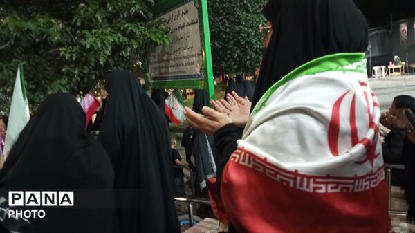 مراسم عزاداری در شب هفتم ماه محرم