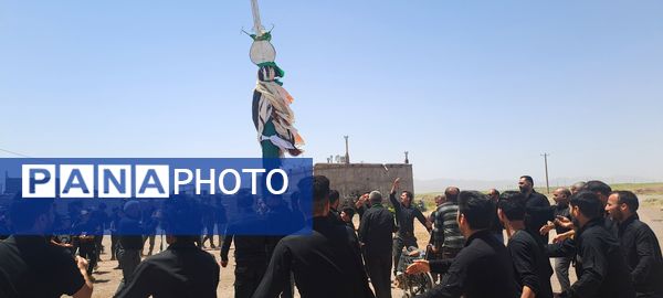 عزاداری ظهر عاشورا در روستای حسن آباد بلهر 