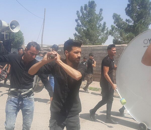 عزاداری روز عاشورای حسینی در روستای حسن آباد بلهر 