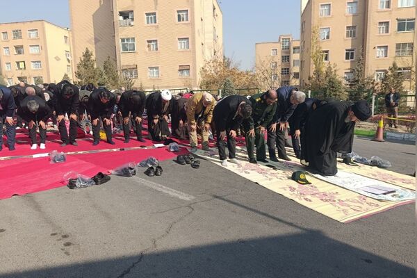 اقامه نماز باران در پردیس
