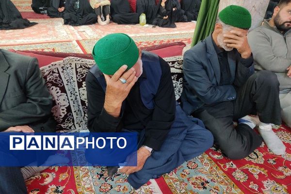 اجتماع عزاداران شهدای راه خدمت در مسجد جامع شهر بار 