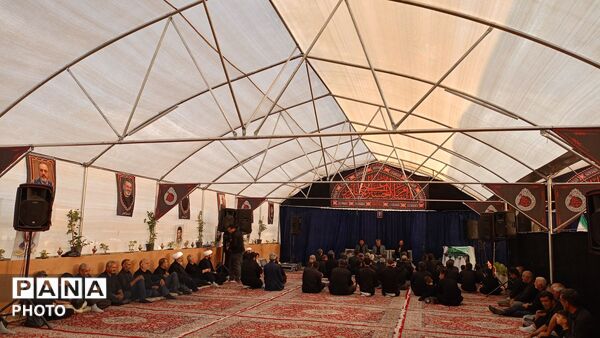 بازدید امام جمعه کاشمر از موکب صندوق امام حسین در محور کاشمر-خلیل آباد