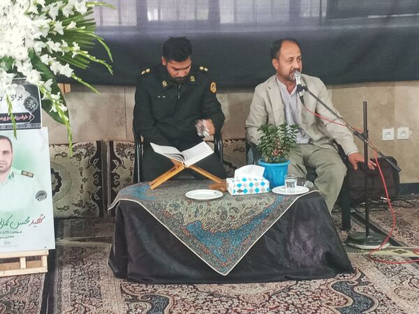 مراسم گرامیداشت شهید محسن کمالی دوست در چناران