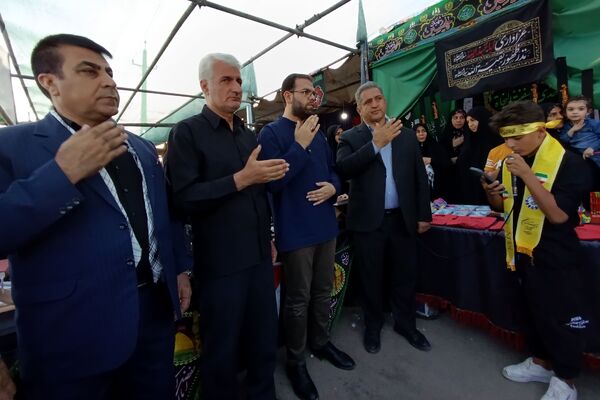بازدید قائم مقام سازمان دانش‌آموزی کشور از مواکب استان کرمانشاه 