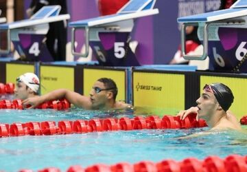 شناگران ایران با اقتدار به فینال 4 در 100 متر آزاد رسیدند