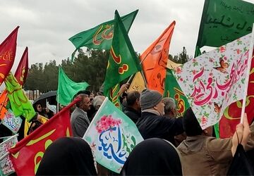 اجتماع منتظران ظهور در بیرجند