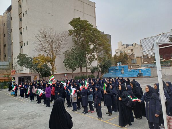 مراسم بزرگداشت شهید سید حسن نصرالله در ناحیه ۲ مشهد