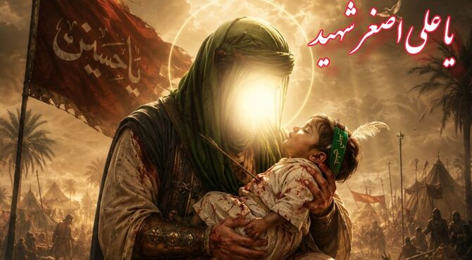 حضرت علی اصغر (ع)الگوی پایداری وعدالت خواهیست